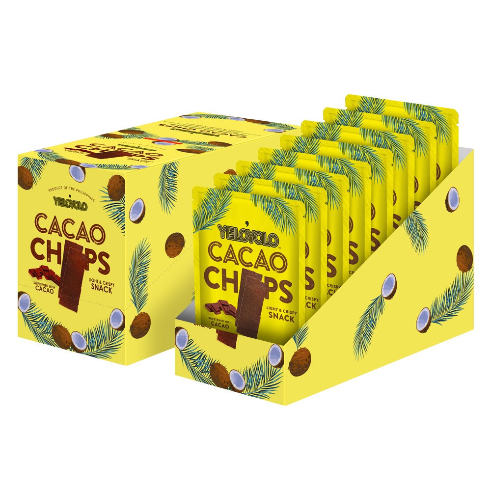 イエローヨロカカオチップ25g 1BOX25g8個