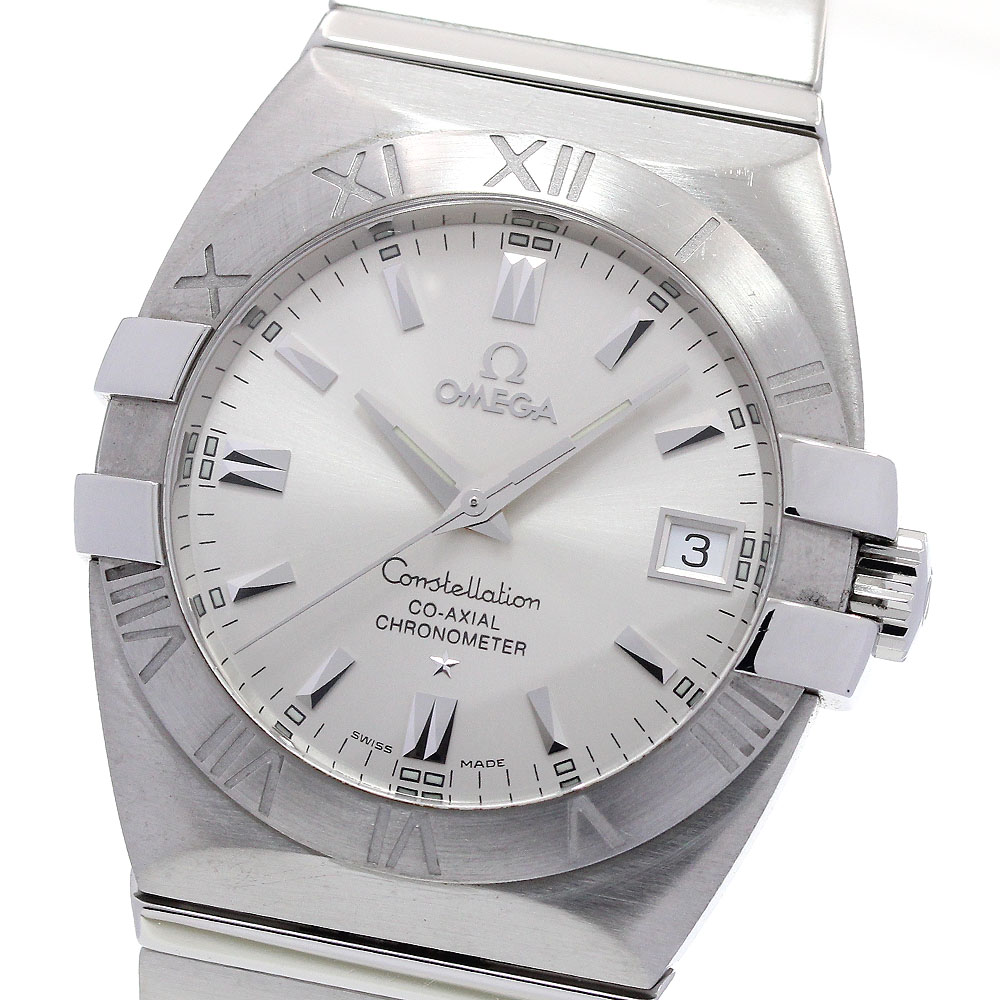 ベルト訳あり オメガ OMEGA 1514.20 コンステレーション ダブルイーグル 自動巻き メンズ 保証書付き_844774【中古】