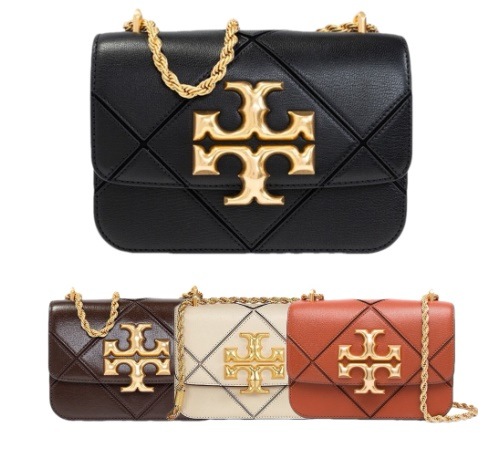 75707 Eleanor Diamond-Quilted Small Convertible shoulder bag