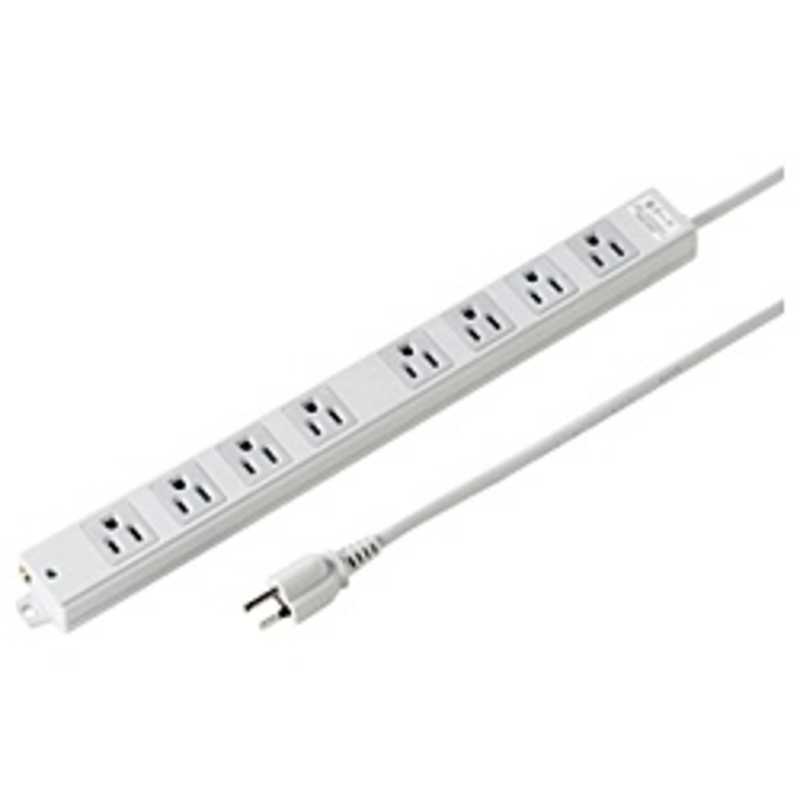 サンワサプライ　工事物件雷ガードタップ (3P8個口3m)　TAP-K8NSP-3 7,077円