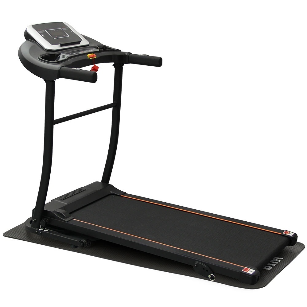 1327ランニングマシン 電動ランニングマシン ルームランナー MAX12km/h マット付き フィットネスマシーン ダイエット器具 キャスター付き 心拍数計測機能付き