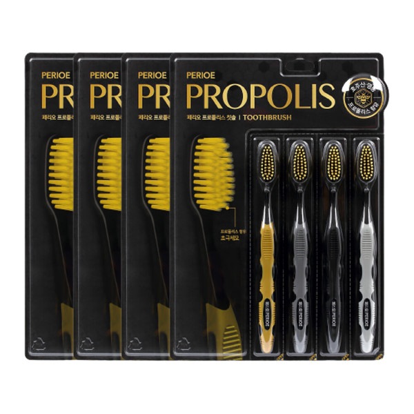 ペリオ プロポリス歯ブラシ 4口 4本(計16本) 5,402円