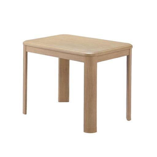 高さ調節機能付き ダイニングこたつ アコード 90X60CM ナチュラル こたつのみ