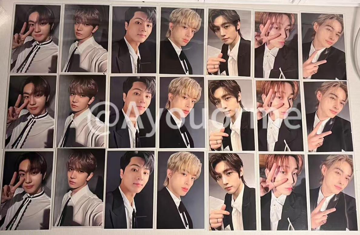 公式品　ENHYPEN 　アメリカ WORLD TOUR FATE　特典トレカ メンバー