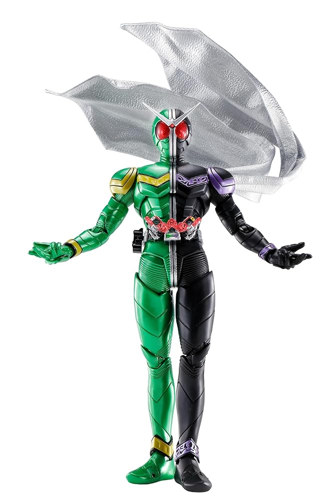 TAMASHII NATIONS S.H.フィギュアーツ(真骨彫製法)仮面ライダーW サイクロンジョーカー 風都探偵アニメ化記念 フィギュア
