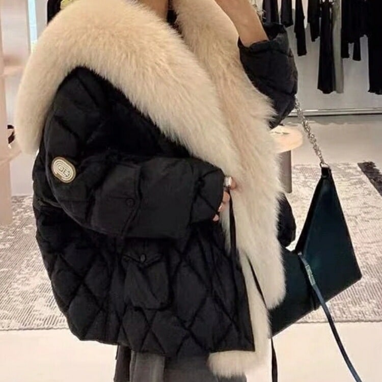 中綿コート ジャケット 裏起毛皮ジャンパー 保温 ダウンジャケット 暖かい 防寒 シンプル 冬 裏起毛ファッション 厚手 毛皮アウターダウン混綿ジャケット 28