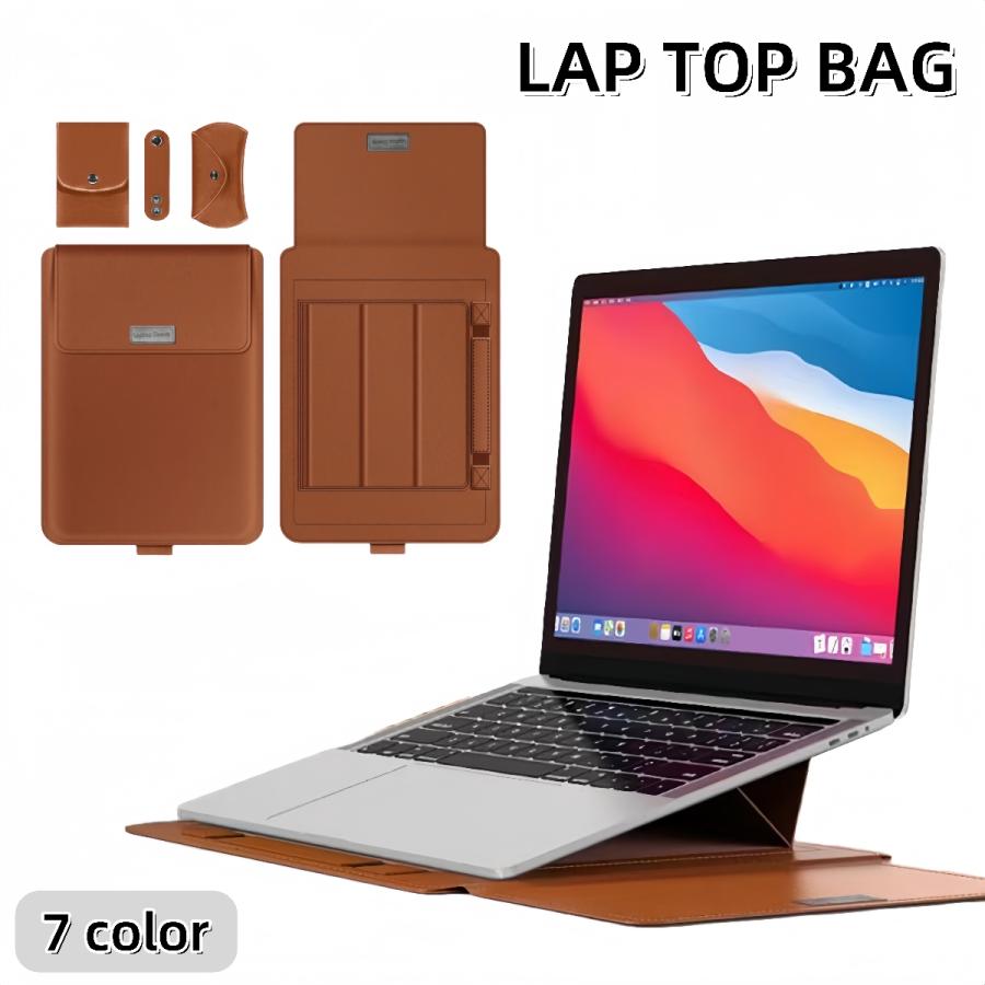 ノートパソコンケース マウスケース 充電器ケース ケーブルストラップ 4点セット PCケース スリーブ スタンド 多機能 PCバッグ 持ち運び 撥水 4,927円