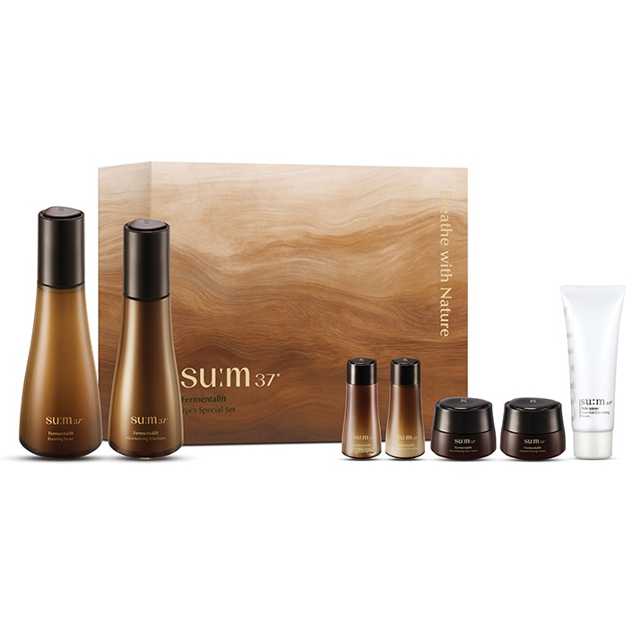 ファーメンタリフト 2種 企画セット/化粧水+乳液+サンプル4点付き/ブースティング トナー/モイスチャーライジング エマルジョン/Fermentalift