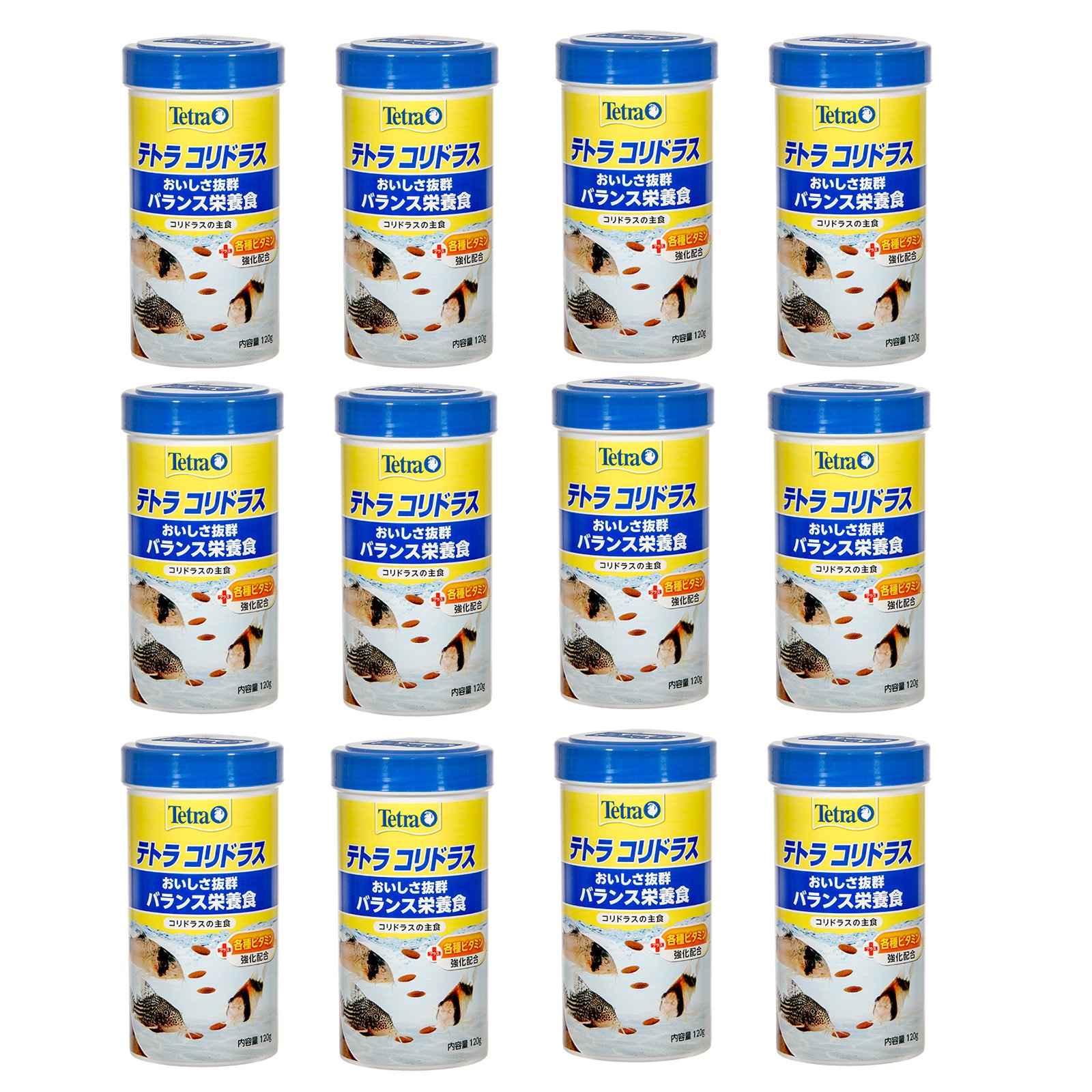 テトラ　コリドラス　１２０ｇ　１２個セット　餌　エサ　ＣＲＣ10―41―25―00―00