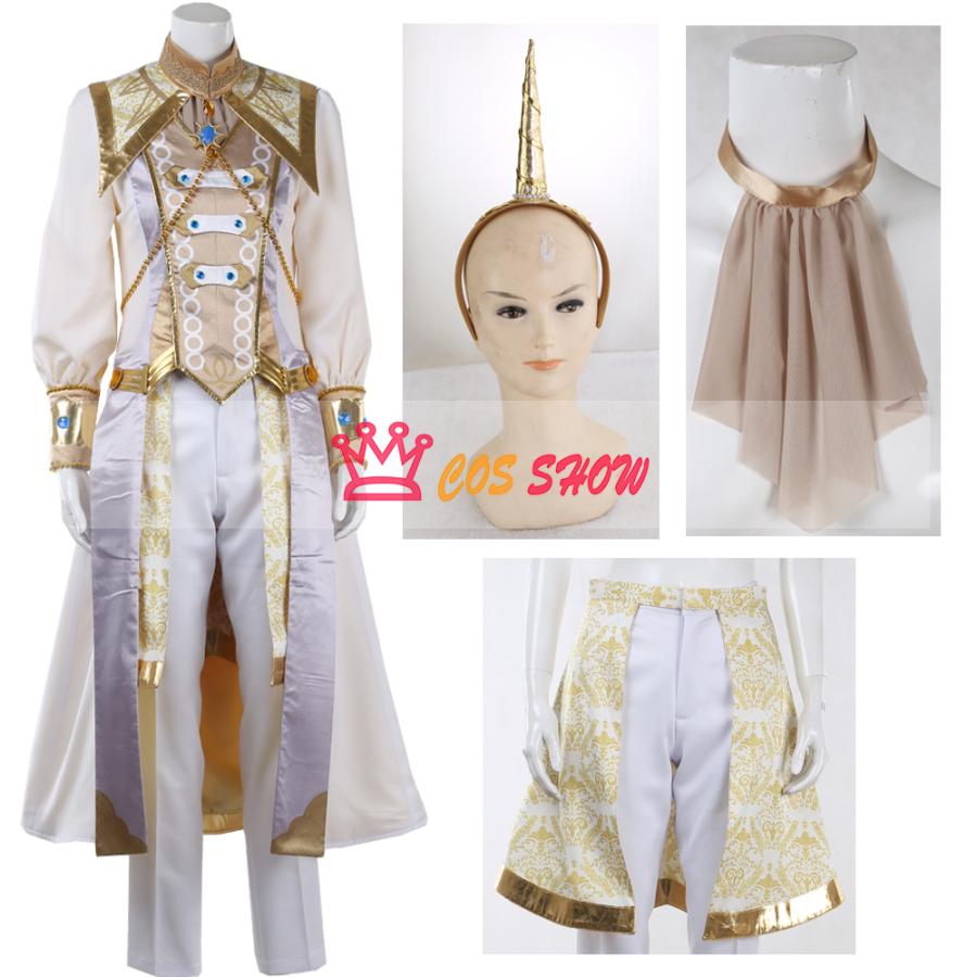 新品販売!あんさんぶるスターズ! あんスタ 太陽の予定 青葉つむぎ あおば つむぎ コスプレ衣装 cosplay 仮装 髪飾り付き オーダーメイド製作可能 仮装 イベント