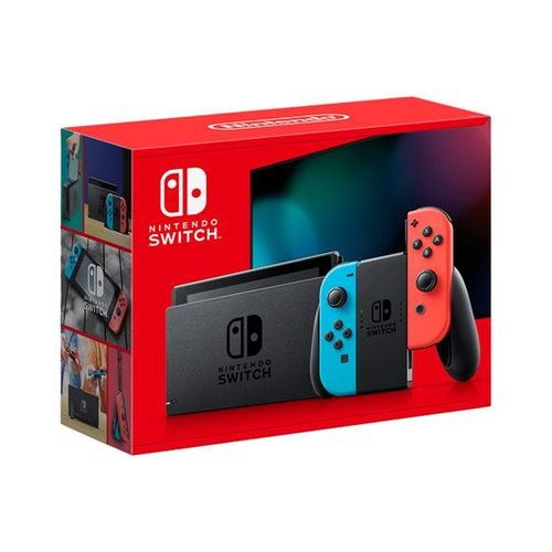 【新品 箱不良シュリンク破れ品】Nintendo Switch ネオンブルーネオンレッド 新モデル 2022年