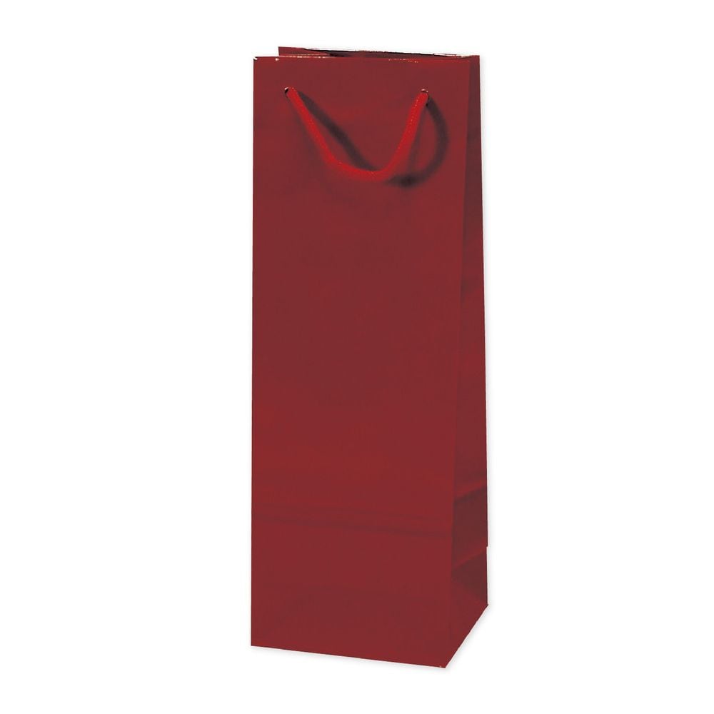 （まとめ買い）ササガワ 手提げ袋 スリムタイプ 赤 幅130xマチ90x高さ360mm 10枚入 50-6934 [x3]