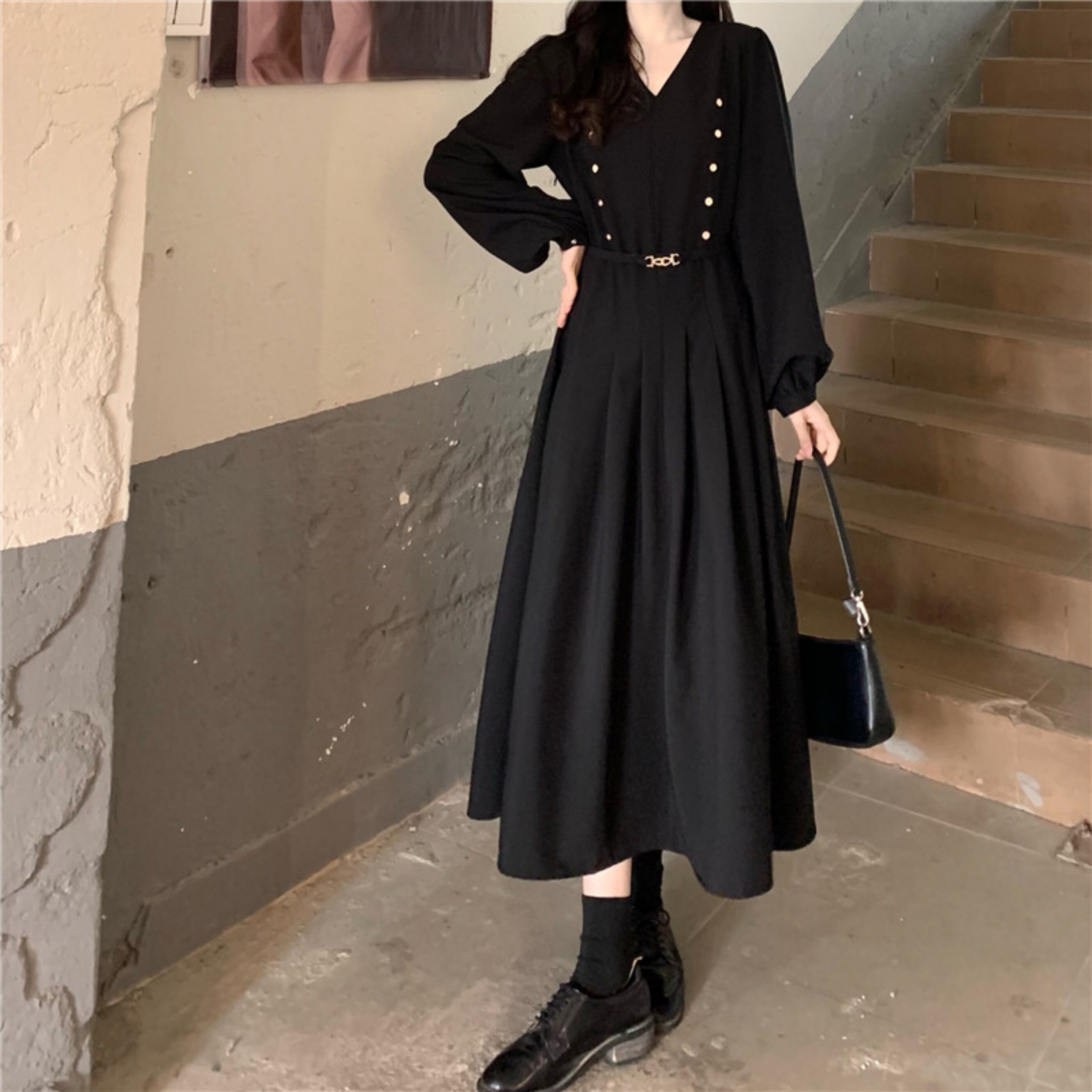 ワンピース　ロングワンピース　ロング　膝丈　マキシ　マキシワンピース　 シャツワンピース　ｔシャツワンピース　フレア　フリル　シフォン　ワイド　オーバーサイズ 韓国 大人可愛い　おしゃれ　カワイイ 5,096円