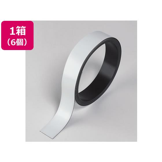 マグネットラベル L ロールタイプ 幅27mm 5m 6個 マグエックス MNAME-L-5M