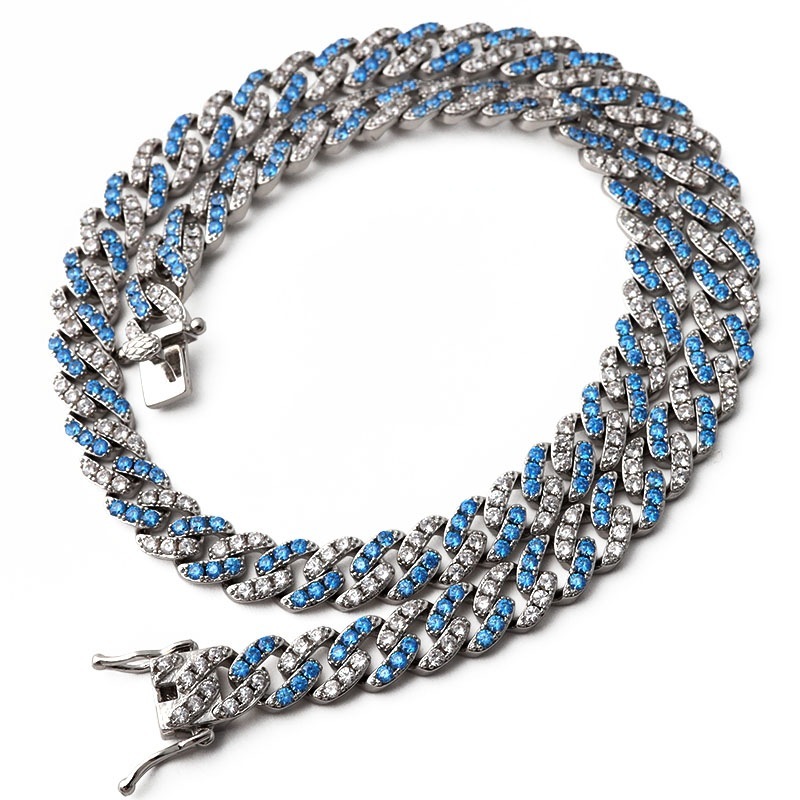 喜平チェーンネックレス パヴェ [n409-mix]