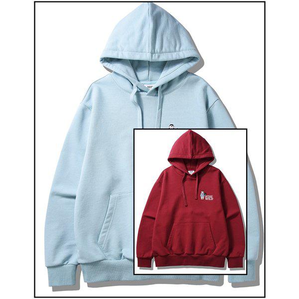 （共用）ステイワイルドボードベアフード付きTシャツJQ1THU013_BP