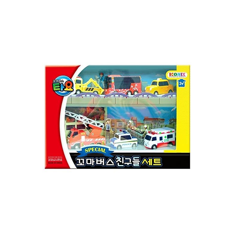 [Tayo] タヨ かわいい Tayo The Little Bus ちびっこバス タヨ スペシャル ミニ 6ピース(シツ + アリス + ヌリ + パト + トト + フランク) 韓国