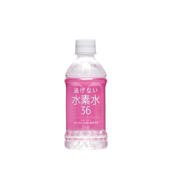 【ゴーゴーセール】奥長良川名水 逃げない水素水36 ピンク 350ml×24本入【12ケース】 特許取得 国産 天然軟水 ミネラルウォーター モンドセレクション 保存水 備蓄水