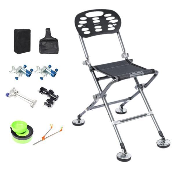 折りたたみ式フィッシングチェア スタイリッシュな家具 ピクニックスツール キャンプ パティオ 旅行 スタイル C