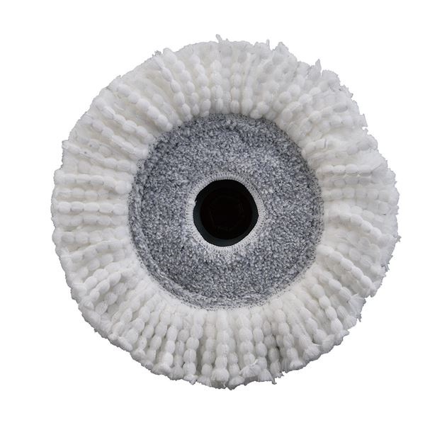 （まとめ） トルネード回転モップ 丸型専用 スペアモップ 1枚入 直径26cm 掃除用品 20個セット