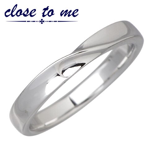 クロストゥーミー close to me ブルーダイヤデザイン シルバー リング 指輪