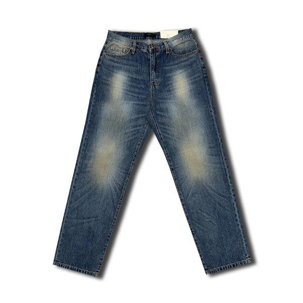 メンズ 季節の変わり目 オールキャット ブラッシュ ダイイング デニムパンツ OF-JEA-292