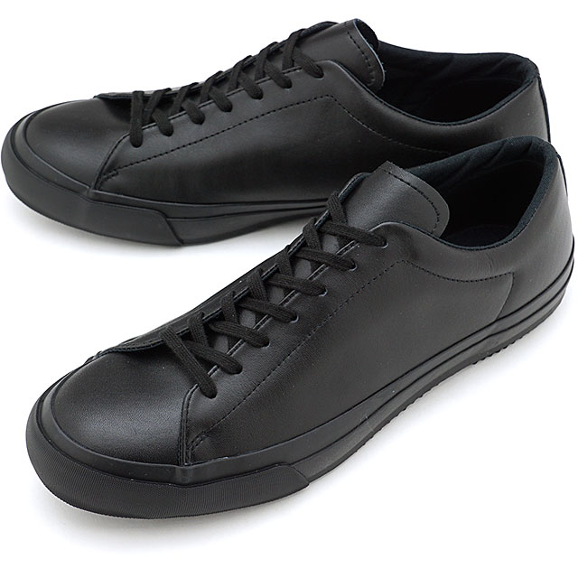 ファインバルカナイズド FINE VULCANIZED スニーカー プレインコート [54322106] PLAINCOURT メンズ・レディース 日本製 レザーシューズ BLACK 正規取扱店