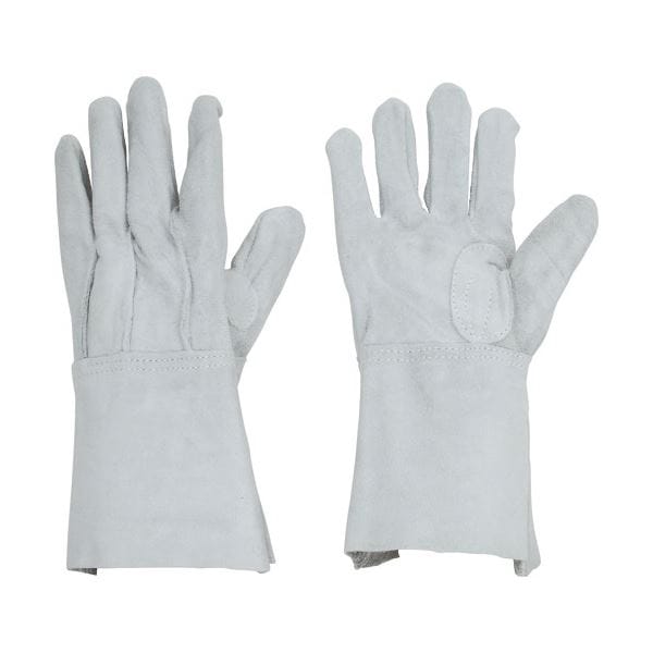 東和コーポレーション 牛床革 108-A 半長 グレー 108A-L 1袋（10双）