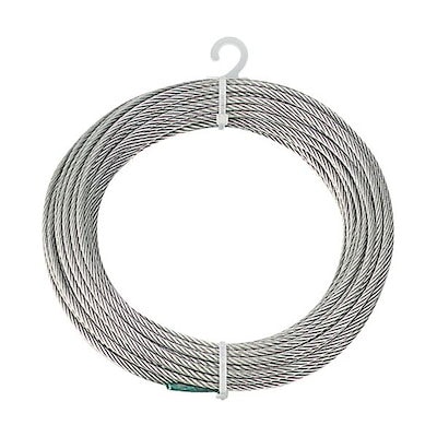 ステンレスワイヤーロープ Φ6mmx10m CWS-6S10 1巻