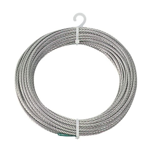 ステンレスワイヤーロープ Φ6mmx10m CWS-6S10 1巻