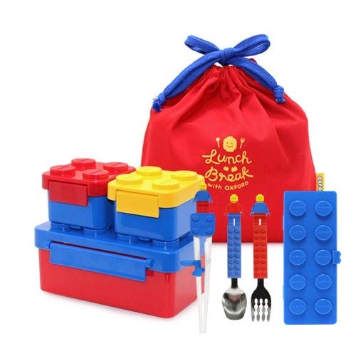 オクスフォード ランチボックスポーチ箸セット (pouch&Chopsticks set RED2)