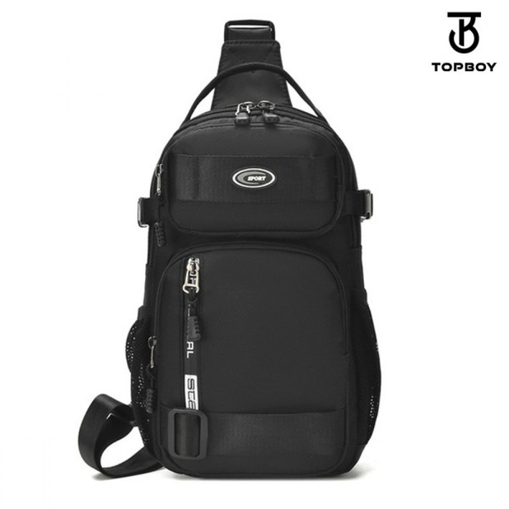 (トップボーイ) マルチポケットスリングクロスボディバッグ (BG068)