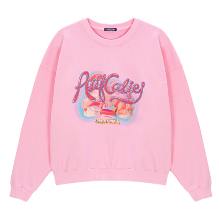 [Stray Kids IN 着用] CANDYFORNIA SWEATSHIRT PINK /Stray Kids アイエン着用 13,229円