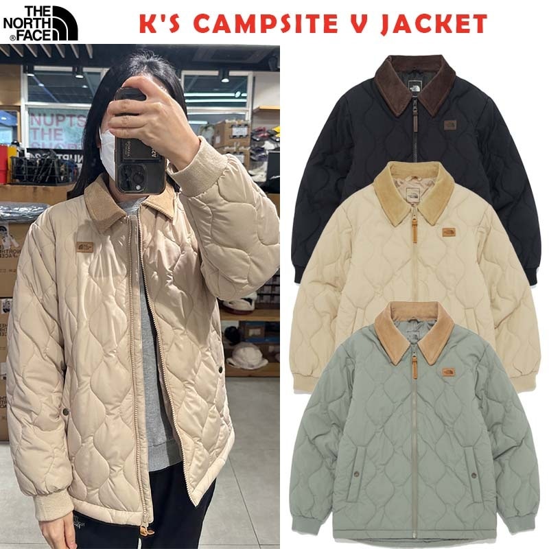 大人OK関税負担なし韓国正規品保証 NJ3NQ54S KS CAMPSITE V JACKET デイリー 基本 着装 男子 女子 人気 韓国 ファッション 男女共用 アウトドア