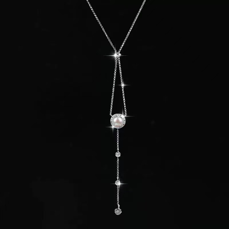 【#160】(ちよ)S925モアサナイトのネックレス