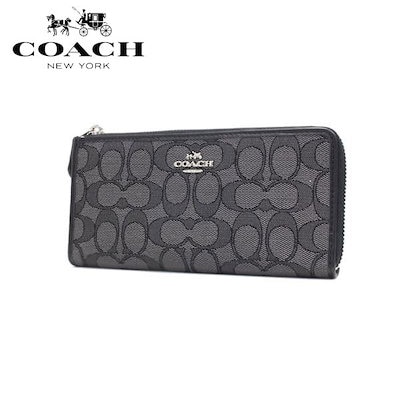 [Qoo10] Coach コーチ L字ファスナー長財布 レディース