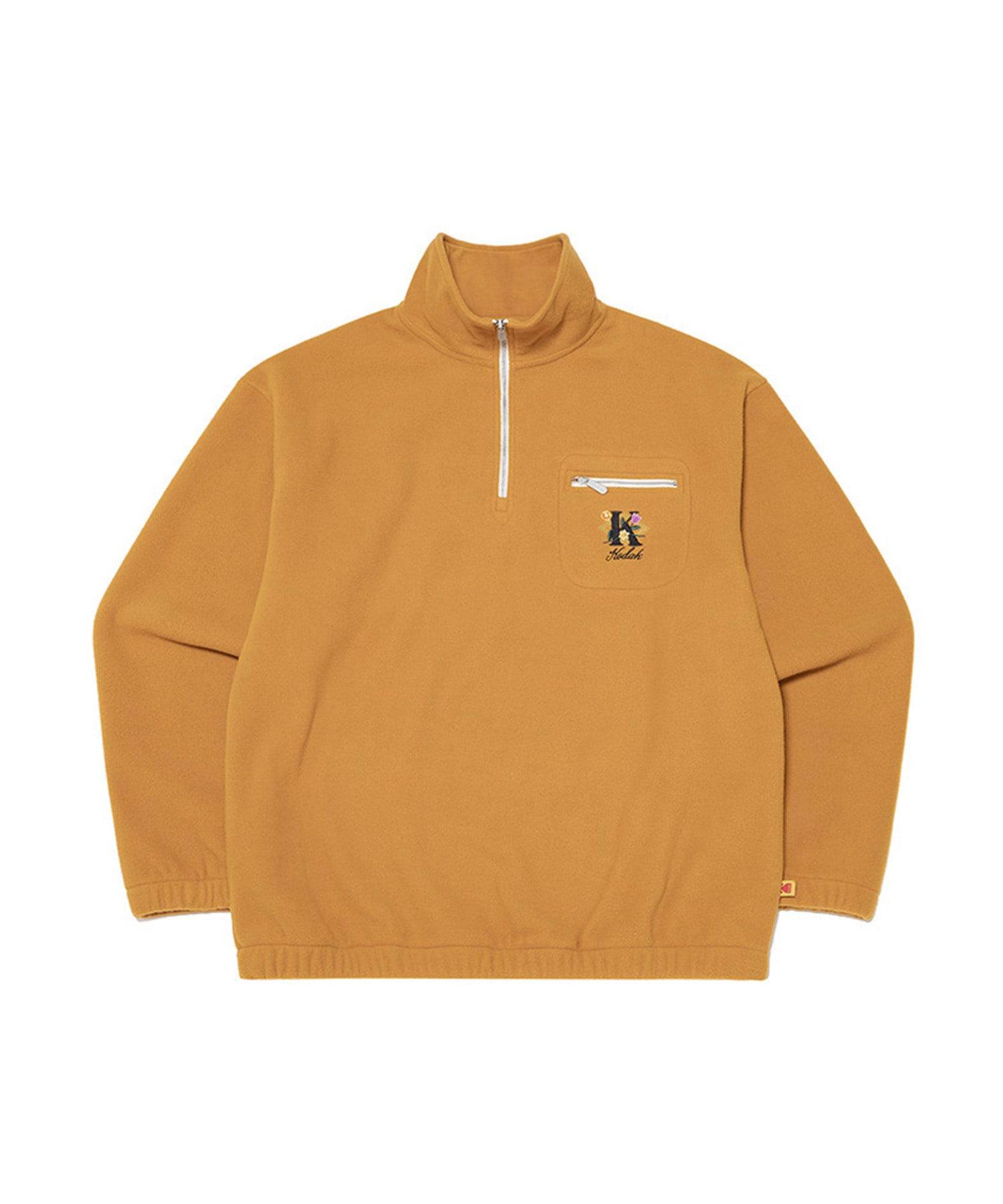 コダックブラウニーマイクロフリースハーフジップアップスウェットシャツ 15,513円