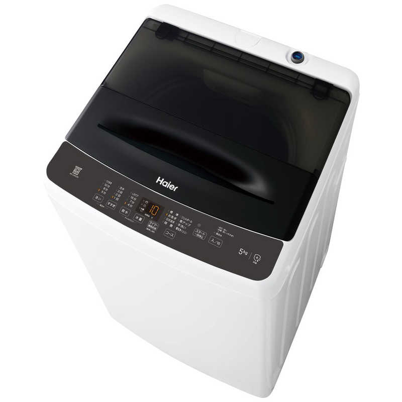 ハイアール　全自動洗濯機 洗濯5.0kg ブラック　JW-U50C-K（標準設置無料）
