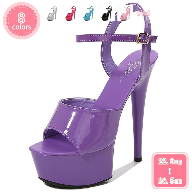 777円OFFクーポン サンダル ストラップ パンプス キャバ ヒール ハイヒール 美脚 厚底 オープントゥ 痛くない パンプス 大きいサイズ 厚底サンダル 疲れにくい セクシー キャバ ドレス ポー