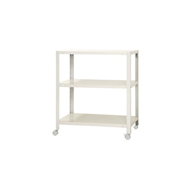 キタジマ 51070034701 NSTR-K347 ホワイト [スマートラック 3段 キャスター付] メーカー直送