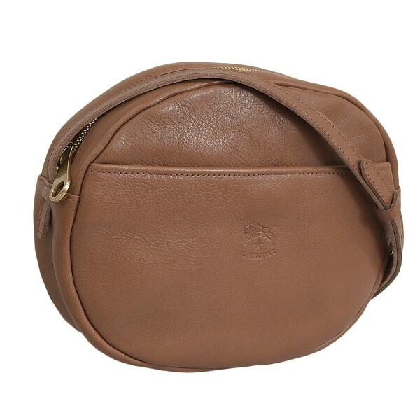 イルビゾンテ バッグ レディース ショルダーバッグ レザー ブラウン BCR297PV0001BW433B IL BISONTE