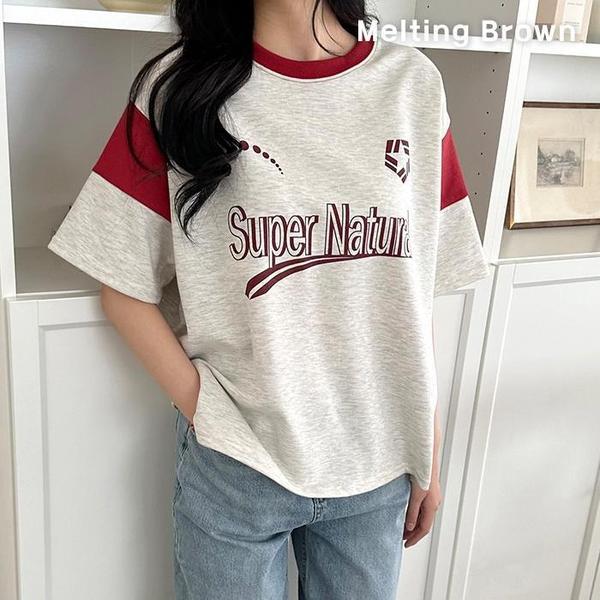女性オーバーフィット半袖レディース夏半袖Tシャツnb2