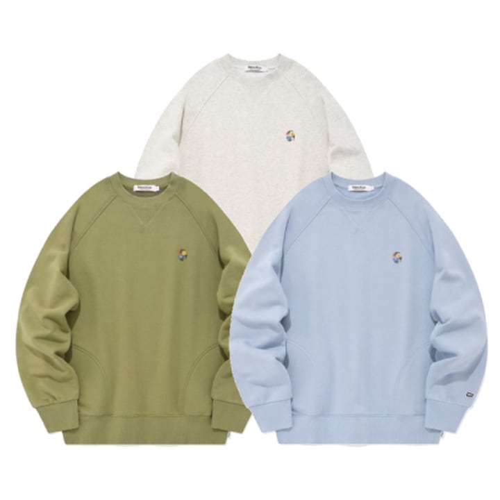 EBBETSFIELD フラワーグラフィックスウェットシャツトレーナー