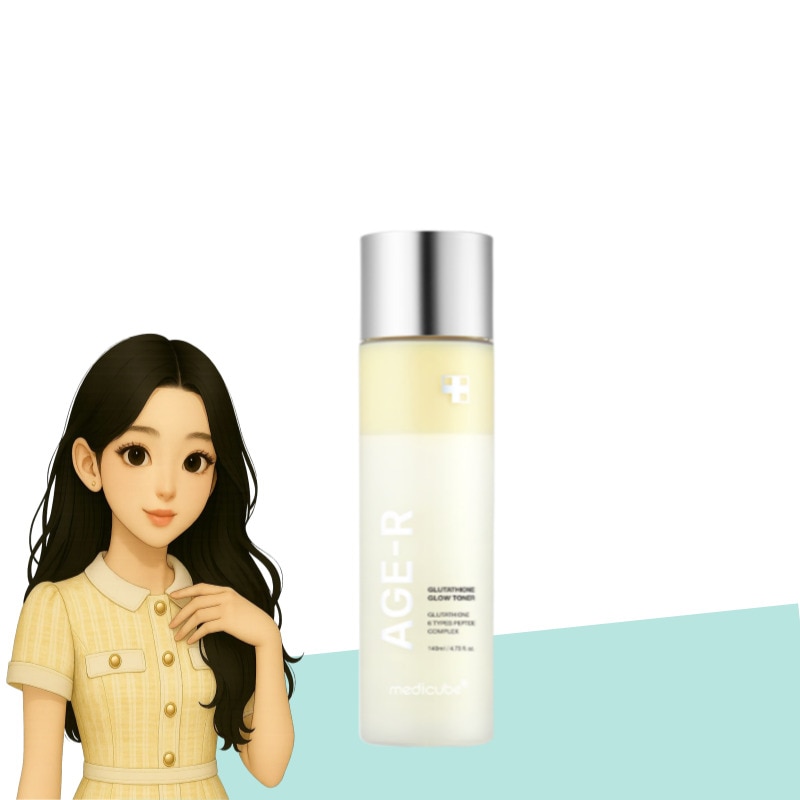 エイジアール グルタチオン グロウ トナー 140ml 保湿 化粧水 韓国コスメ
