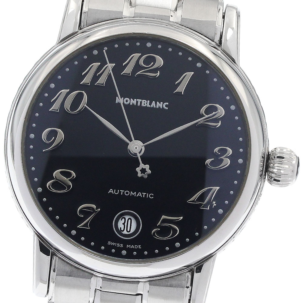 モンブラン MONTBLANC 7019 マイスターシュテュック デイト 自動巻き メンズ _946582【中古】