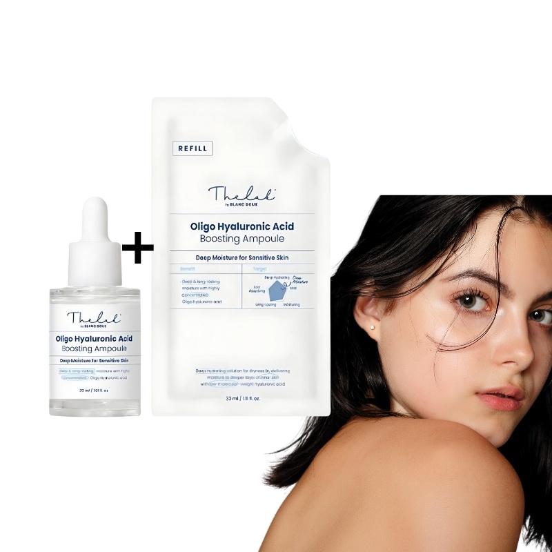 オリゴ ヒアルロン酸 ブースティング アンプル 30ml リフィル企画／高濃度低分子ヒアルロン酸配合／24時間保湿持続テスト済み／敏感肌対応／韓国コスメ / 高保湿美容液 / 肌のうるおいチャージ
