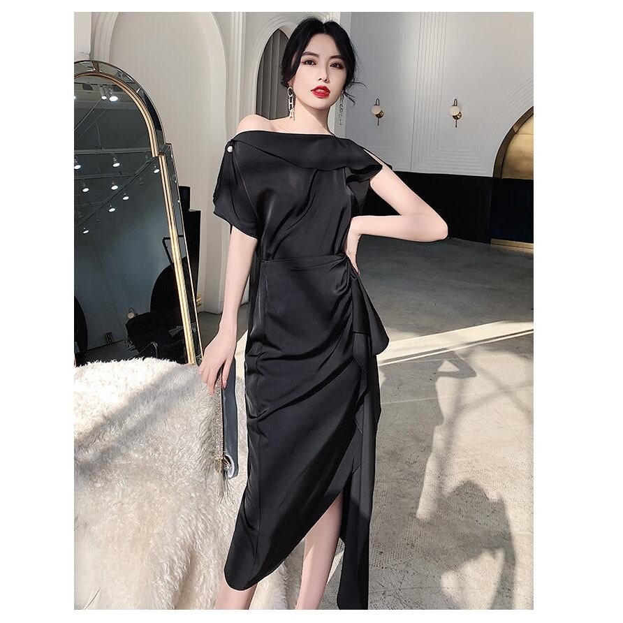 パーティードレス オフショルダー ロングドレス ウエディングドレス 10代 20代 30代 40代