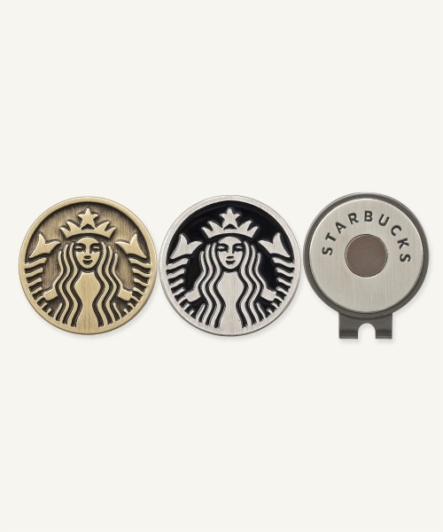 【STARBUCKS】 BUDDY GOLD BLACK BALL MARKER SET シューズ 正規品
