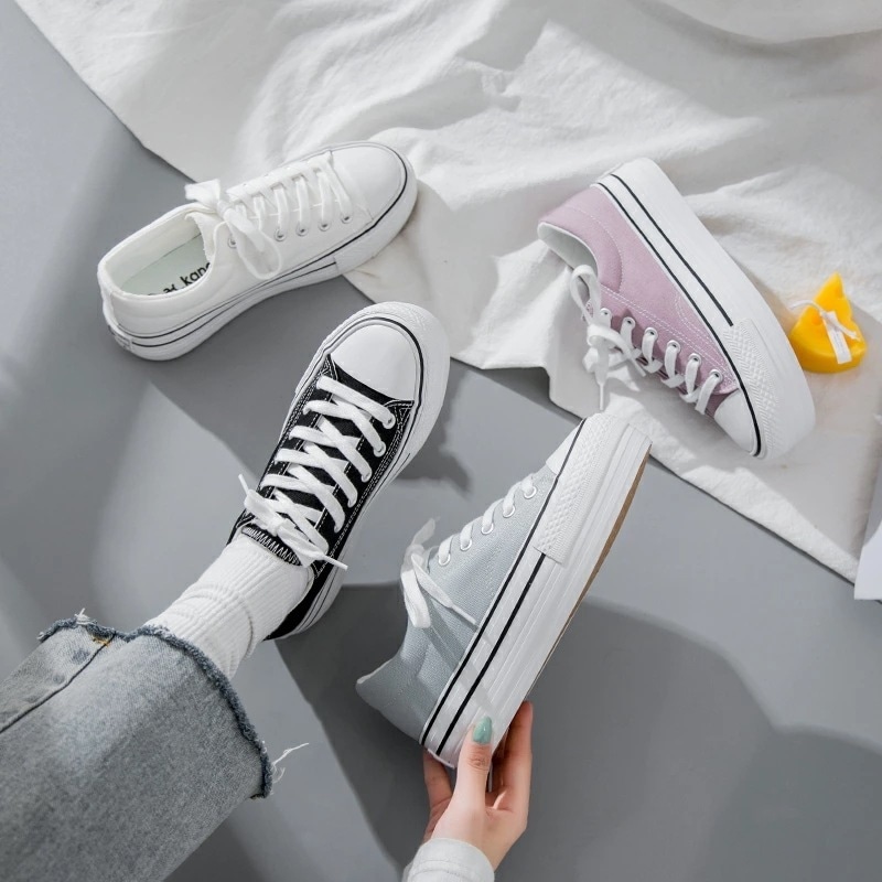 スニーカー レディース 厚底 カジュアル ウォーキング 可愛い色 5,148円