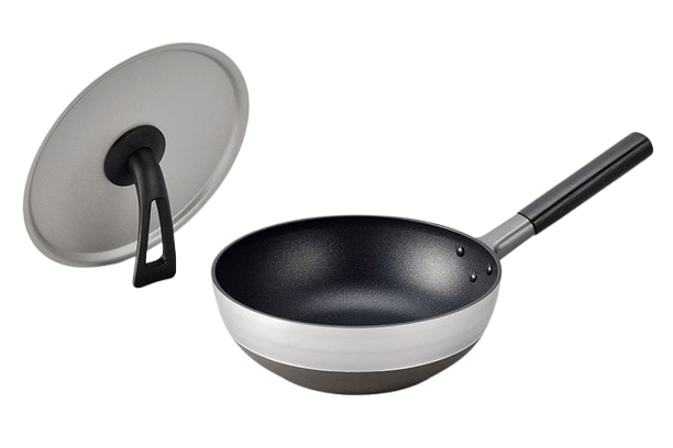 北陸アルミニウム A-2461 まるっとパン アルミ蓋付 24cm IH対応 日本製